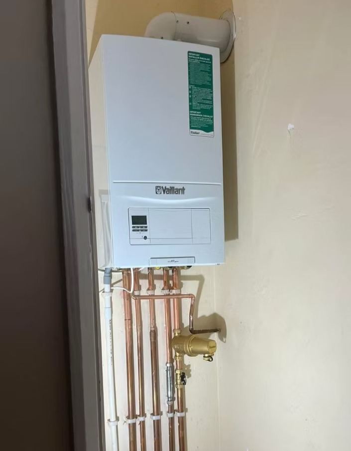 Vaillant boiler installation